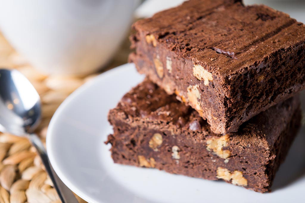 brownie de chocolate sin gluten